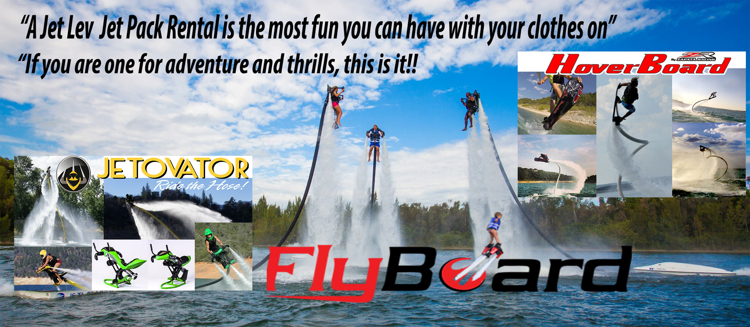 canyon lake & Lake LBJ Jetpack Rentals